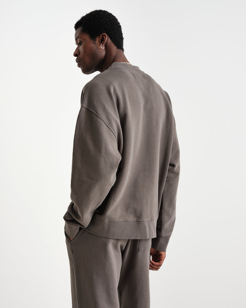 Zen Oversized Sweat Charcoal